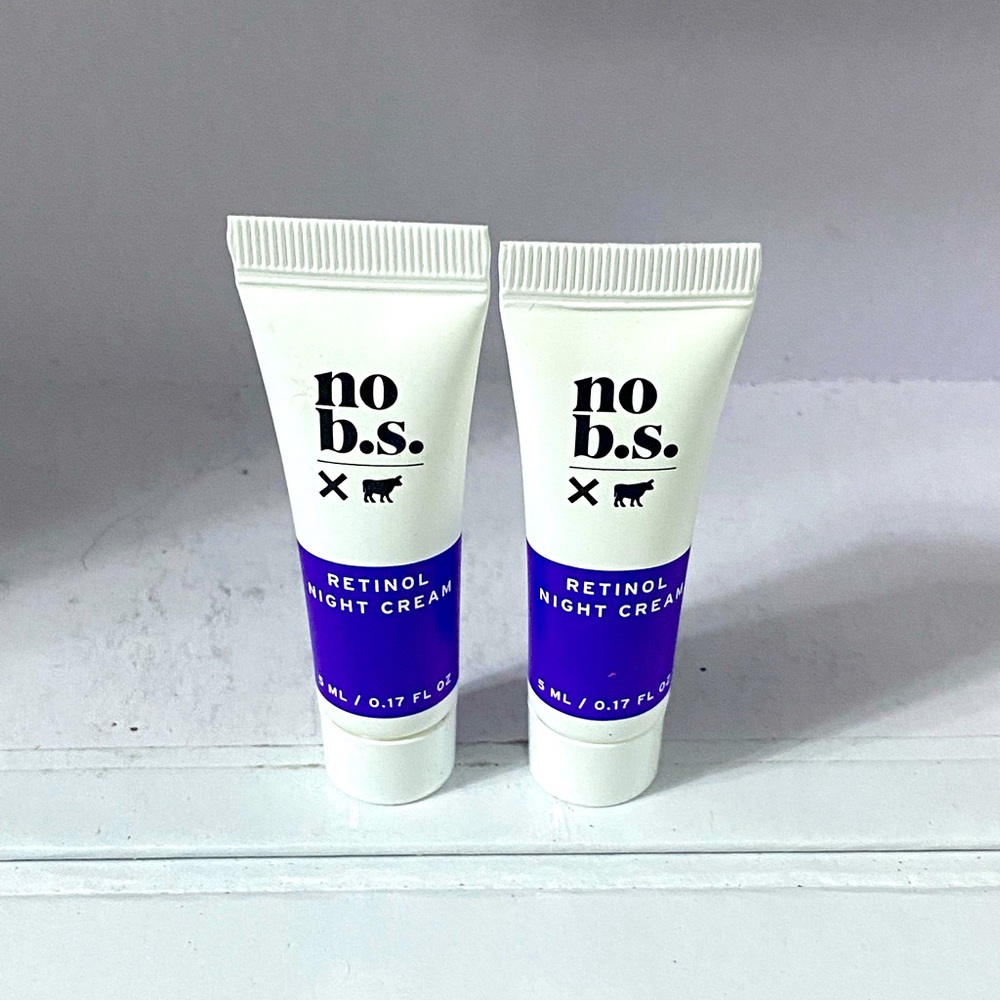 2 No B.S. Retinol Eye Cream Samples